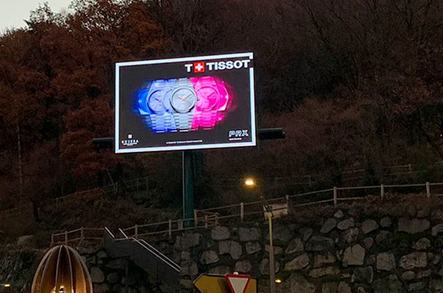 Monoposte LED Gasolinera BMW